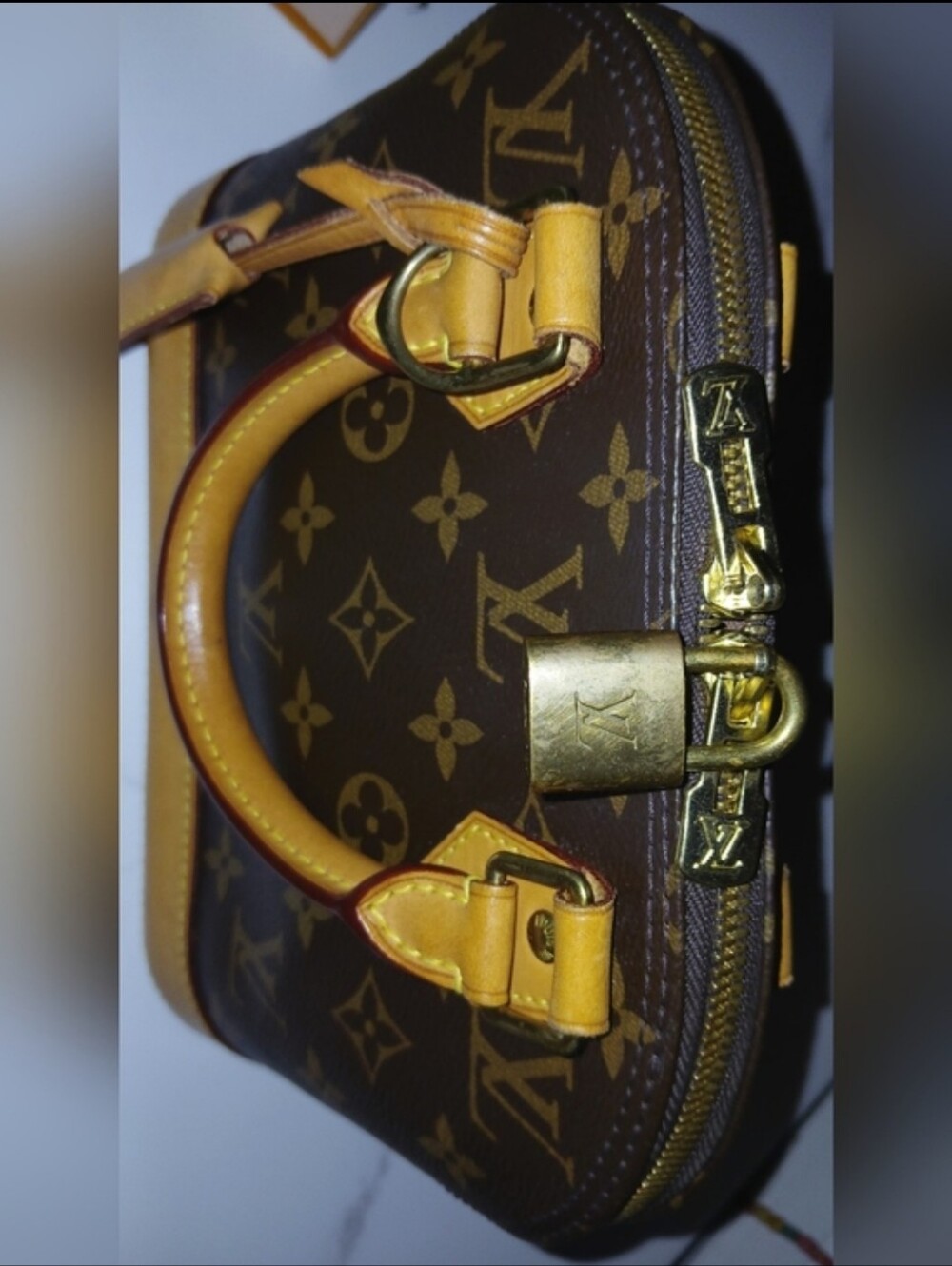 Alma BB New Authentic Louis Vuitton ( Small ) Monogram, W Papers, Mint Condition